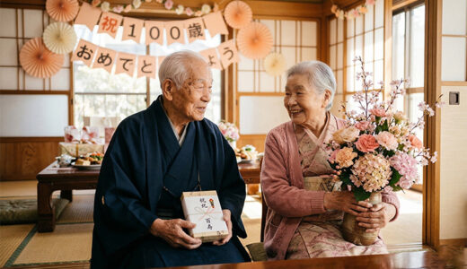 100歳のお祝いに喜ばれるプレゼントは?男性・女性別おすすめギフトと選び方