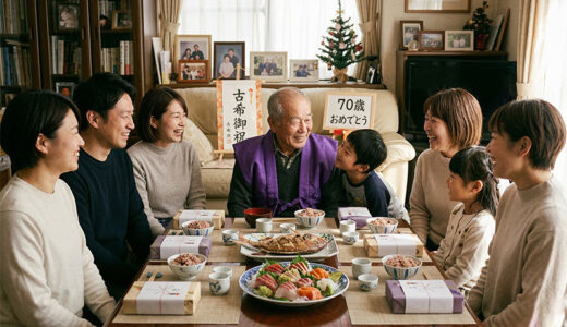 古希祝いの食事会を自宅で開くには？準備・料理・演出を完全ガイド