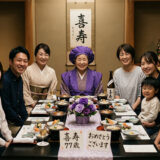 喜寿祝いの食事会ガイド｜77歳に合う会場・料理・紫の演出と予算まとめ【2026年版】