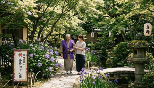 喜寿祝いの金額相場とのし袋の書き方｜関係別早見表と予算別ギフト提案【2026年版】