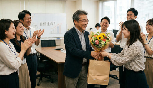 退職記念品の相場はいくら？立場別・退職理由別の金額とのし袋の書き方【2026年版】