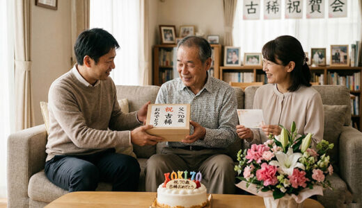 長寿祝いで父が本当に喜ぶ贈り方｜タイプ別おすすめギフトと渡し方のコツ