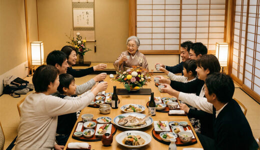 長寿祝いの食事会ガイド｜会場選び・メニュー・テーマカラー演出を年齢帯別に解説【2026年版】