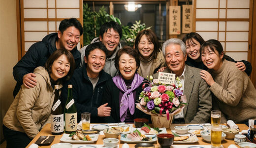 古希祝いの服装マナー|身内の食事会で本人・家族は何を着る?【2026年版】