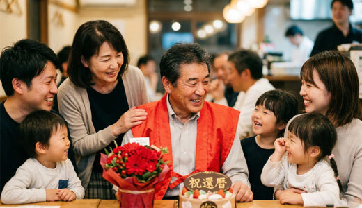 還暦とは？意味・由来から2026年のお祝い方法まで完全ガイド