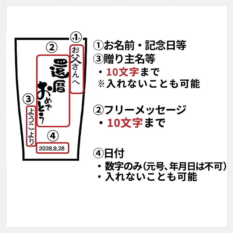 名入れサーモス(THERMOS)タンブラー400（メッセージタイプ）［納期：仕上がりイメージ確認後、約10日］