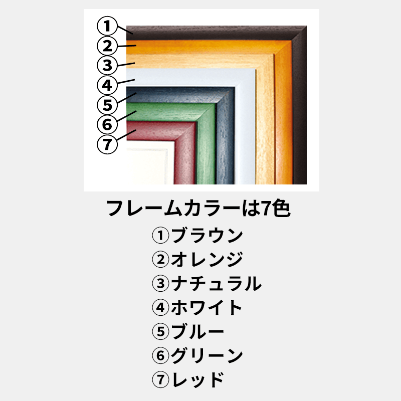 ネームインポエム 1人用似顔絵タイプ［納期：約3週間］