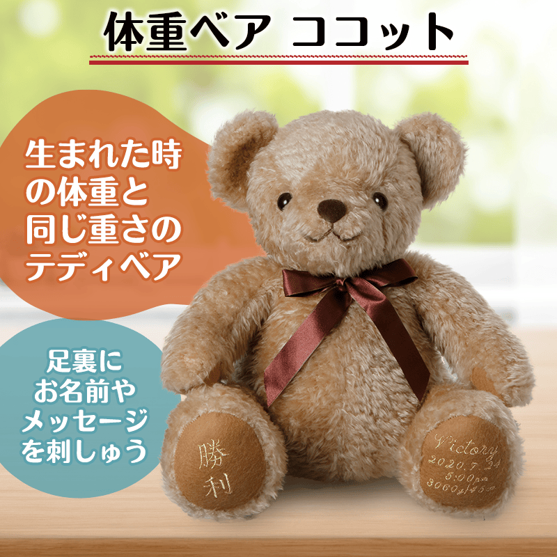 体重ベア　ココット［納期：約2週間］