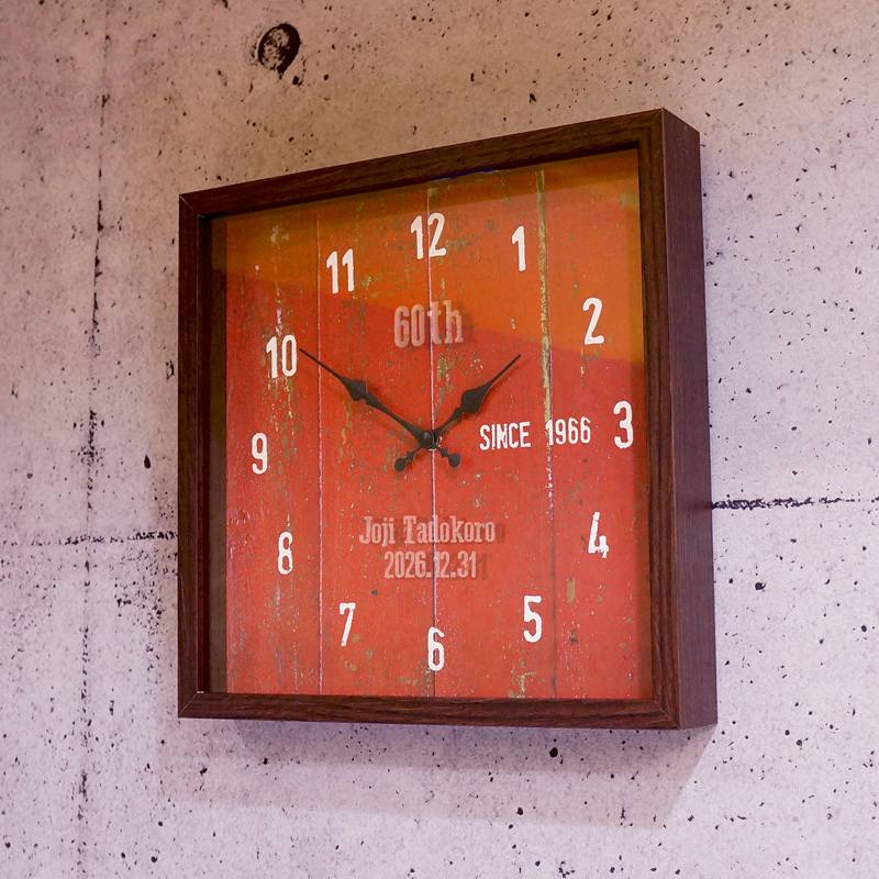 年輪時計［納期：最短2日～約2週間］