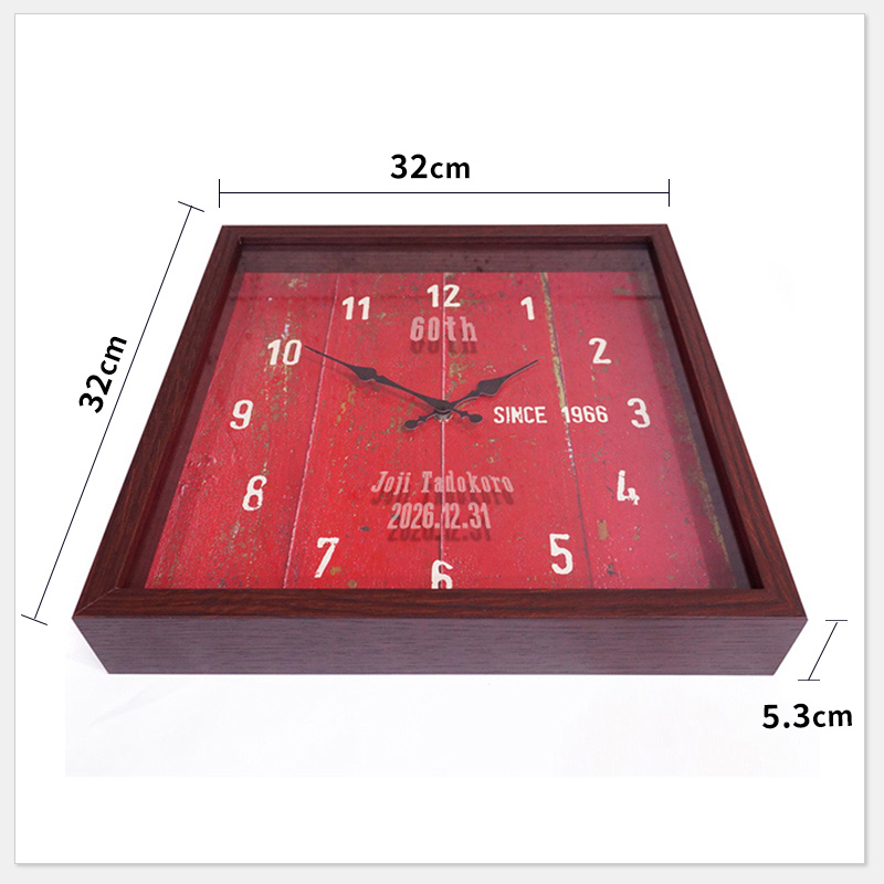 年輪時計［納期：最短2日～約2週間］