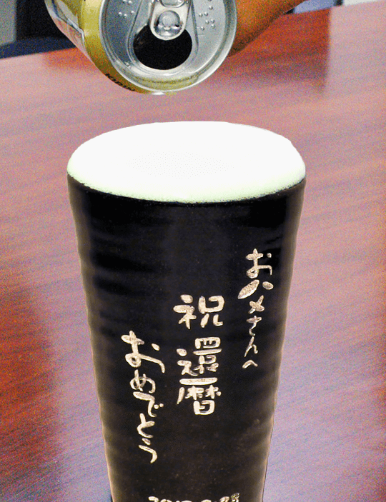 ビール1缶分が入ります