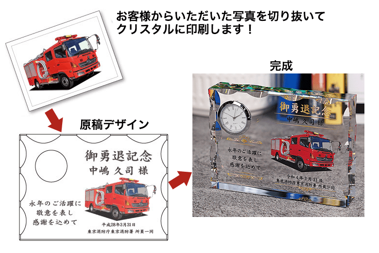 両面から印刷するので奥行感が出ます！