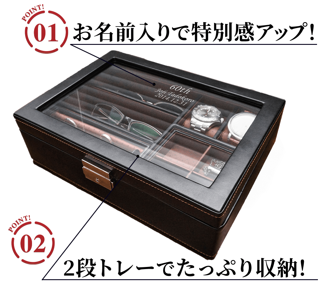 お父さんの宝箱の3つのポイント