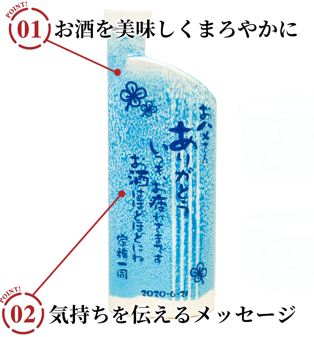 名入れ イオンボトル綾のポイント